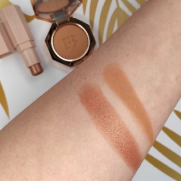 Fenty Beauty lil" Bronzer Duo Shady Biz and Mini  Match Stix Shimmer Sinamon - Picture 3 of 4